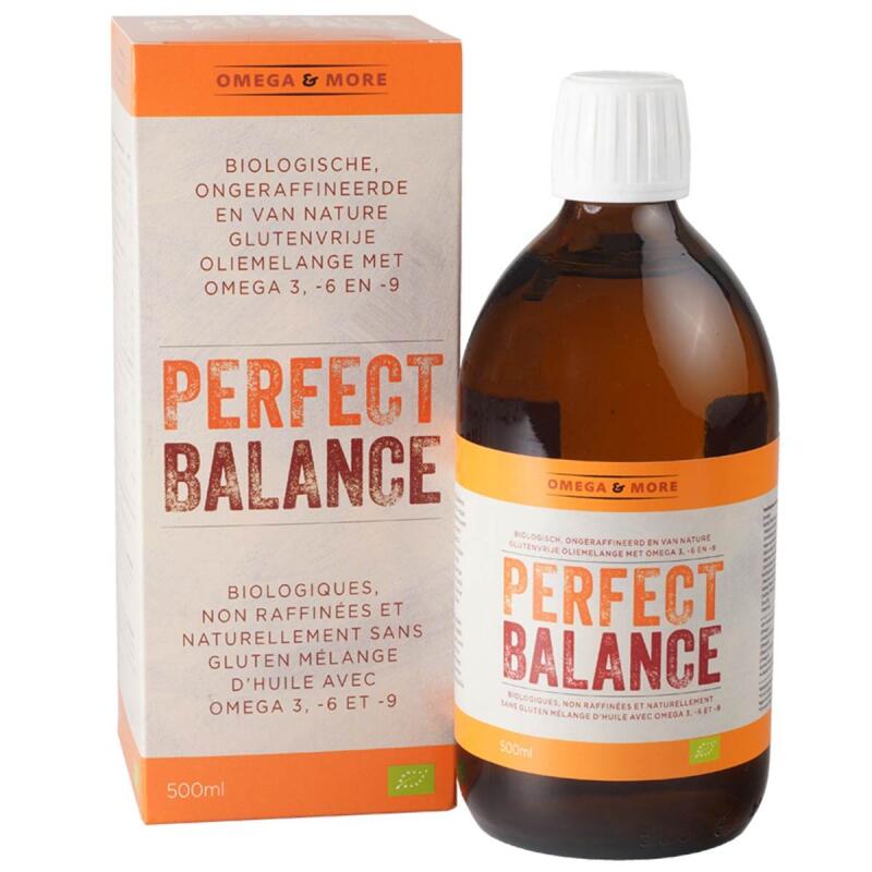 Perfect balance olie van Omega & More, 1 x 500 ml